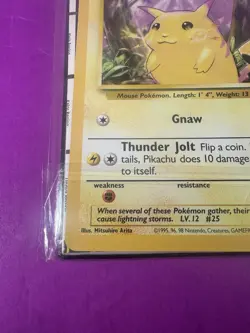 Pokemon 25th Anniversary Oversized Binder Pikachu Promo First Partner Collector - Image 8