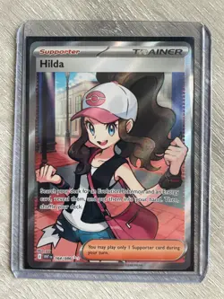 Pokémon White Flare Hilda Full Art Trainer English 164/086 NM/M TCG - Image 4