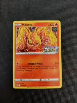 Moltres SWSH185 SWSH: Sword & Shield Promo Cards Holo NM Pokemon - Image 3