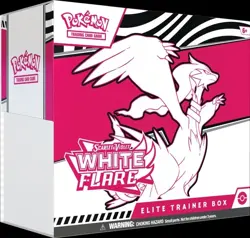 Sealed White Flare Elite Trainer Box ETB Pokemon TCG Cards New Official - Image 1