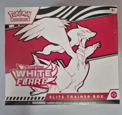Sealed White Flare Elite Trainer Box ETB Pokemon TCG Cards New Official - Image 6
