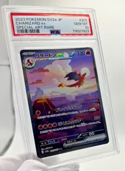 Pokemon Cards - PSA 10 Charizard Ex 201/165 - SV2a 151 Japanese - GEM MT PSA10 - Image 8