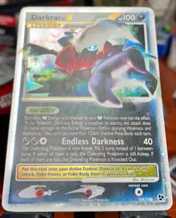 Darkrai LV.X 104/106 Ultra Rare Great Encounters Pokémon Card LP 🔥 - Image 13