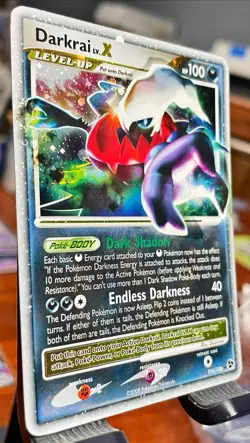 Darkrai LV.X 104/106 Ultra Rare Great Encounters Pokémon Card LP 🔥 - Image 2