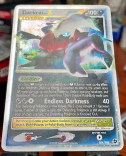 Darkrai LV.X 104/106 Ultra Rare Great Encounters Pokémon Card LP 🔥 - Image 4