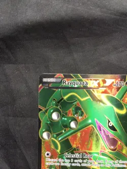 Pokemon Cards: Dragons Exalted Ultra Rare Full Art: Rayquaza EX 123/124 - Image 12