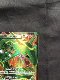 Pokemon Cards: Dragons Exalted Ultra Rare Full Art: Rayquaza EX 123/124 - Image 13