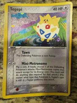 Togepi Team Rocket Returns Stamped #50/109 Holo English Pokemon Card 2004 Ex - Image 1