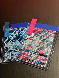 Alolan Ninetales GX 205/214 NM 132/145 LP/NM Full Art Pokémon TCG 2 Card Lot - Image 22
