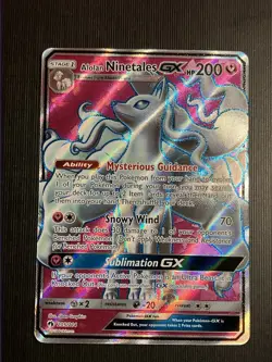 Alolan Ninetales GX 205/214 NM 132/145 LP/NM Full Art Pokémon TCG 2 Card Lot - Image 26