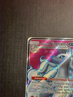 Alolan Ninetales GX 205/214 NM 132/145 LP/NM Full Art Pokémon TCG 2 Card Lot - Image 27