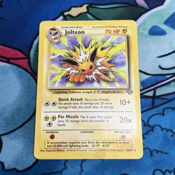 Jolteon (20/64) Non Holo Jungle Set Rare Pokemon Card! FAST & FREE P&P! - Image 11