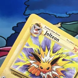 Jolteon (20/64) Non Holo Jungle Set Rare Pokemon Card! FAST & FREE P&P! - Image 3