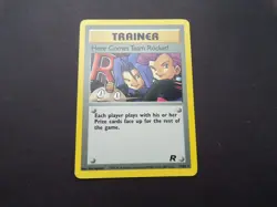 Pokémon Card Here Comes Team Rocket 71/82 Team Rocket Trainer Trading Card TCG - Image 3