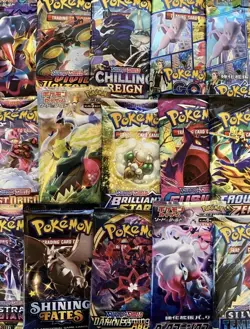 5x Random Pokemon Booster Pack Lot #919 AUTHENTIC, UNWEIGHED, & SEALED !READ!👇 - Image 1
