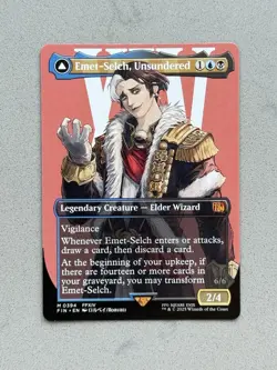 Emet-Selch, Unsundered #394 Borderless Non-foil MTG Magic Final Fantasy FIN - NM - Image 1