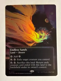 Endless Sands (0060)(Borderless FOIL) Edge of Eternities - MTG - Image 1
