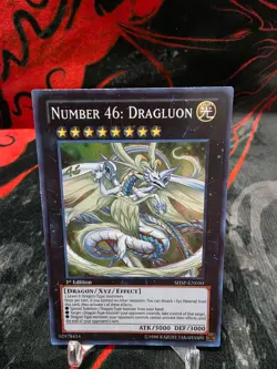 Yugioh-  Number 46: Dragluon - Super Rare - 1st Edition - SHSP-EN050 - - Image 1