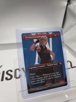 Prompto Argentum (Borderless) Final Fantasy Regular Full MTG Magic The Gathering - Image 1