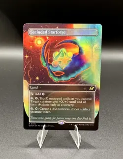 Secluded Starforge - FOIL  - Borderless Edge of Eternities MTG 0316 - Image 1