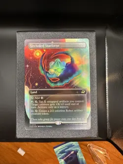 Secluded Starforge - FOIL  - Borderless Edge of Eternities MTG 0316 - Image 3