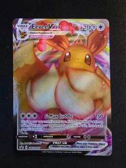 Pokemon Eevee VMAX SWSH087 SWSH: Sword & Shield Promo Cards Holo - Image 1