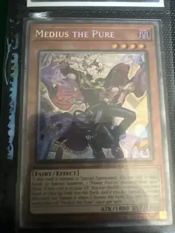 Yugioh Medius the Pure DUAD-EN008 Starlight Rare 1st Edition NM - Image 1