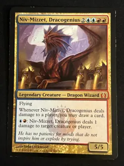 1x Niv-Mizzet, Dracogenius (183) Return to Ravnica LP MTG Magic x1 MKE - Image 3