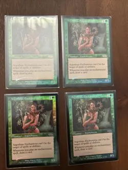 MTG: Magic The Gathering - FOIL Argothian Enchantress x 4 (Judge Gift 2003) - Image 1