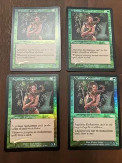 MTG: Magic The Gathering - FOIL Argothian Enchantress x 4 (Judge Gift 2003) - Image 12