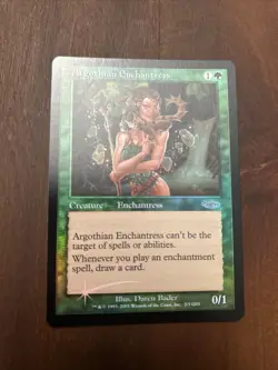 MTG: Magic The Gathering - FOIL Argothian Enchantress x 4 (Judge Gift 2003) - Image 13