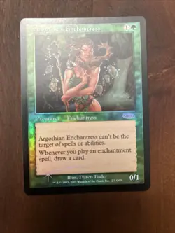 MTG: Magic The Gathering - FOIL Argothian Enchantress x 4 (Judge Gift 2003) - Image 15
