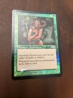 MTG: Magic The Gathering - FOIL Argothian Enchantress x 4 (Judge Gift 2003) - Image 9