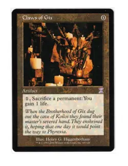 MTG - NM - Claws of Gix - Timeshifted 107 - Image 2