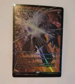 The Endstone (Showcase Foil) [Edge of Eternities] Foil Near Mint 365 - Image 1