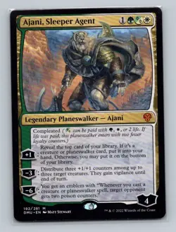 1x MTG - Ajani Sleeper Agent (192) - Dominaria United - DMU- NM - Image 1