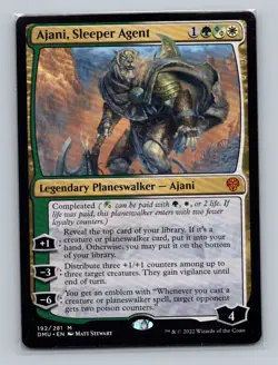 1x MTG - Ajani Sleeper Agent (192) - Dominaria United - DMU- NM - Image 3