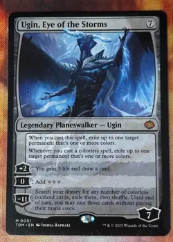 MTG Ugin, Eye of the Storms 1 Mythic Tarkir Dragonstorm NON FOIL - Image 1