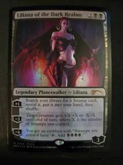 Liliana Of The Dark Realms NM FOIL PROMO Bloomburrow Tin MTG FREE SHIPPING - Image 1