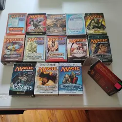 Magic: the Gathering MtG, Lot of (19) empty Vintage deck boxes + storage boxes - Image 3