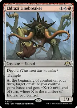 1x Eldrazi Linebreaker - Foil - Modern Horizons 3 - Near Mint, English - MTG! - Image 1