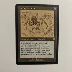 Scrap Trawler Schematic NM Non-Foil BRR-112 Rare MTG - Image 1
