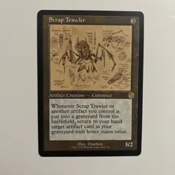 Scrap Trawler Schematic NM Non-Foil BRR-112 Rare MTG - Image 3