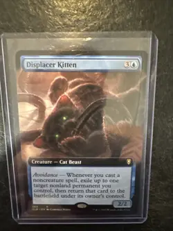 Displacer Kitten (Extended Art) Commander Legends: Battle for Baldur's Gate - Image 2