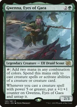 Gwenna, Eyes of Gaea BRO LP MTG - Image 1