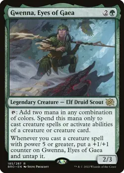 Gwenna, Eyes of Gaea BRO LP MTG - Image 2