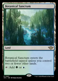 Botanical Sanctum OTJ LP MTG - Image 1