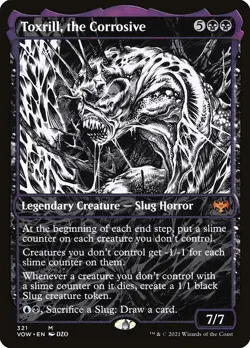 Toxrill, the Corrosive - Showcase VOW LP MTG - Image 2