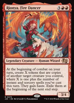 Rionya, Fire Dancer JMP25 LP MTG - Image 1