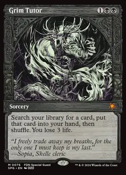 Grim Tutor - Showcase SPG LP MTG - Image 2